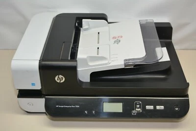 HP Scanjet Enterprise Flow 7500 Flatbed Scanner "Feeder Does Not Work" #Z208 - Image 1 of 4