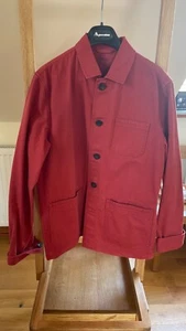 Boden Red Utility Overshirt - New Without Tag. Extra Small - Picture 1 of 3