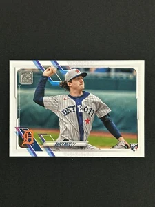 2021 Topps Update Casey Mize RC Image Variation SP Tigers - Picture 1 of 2