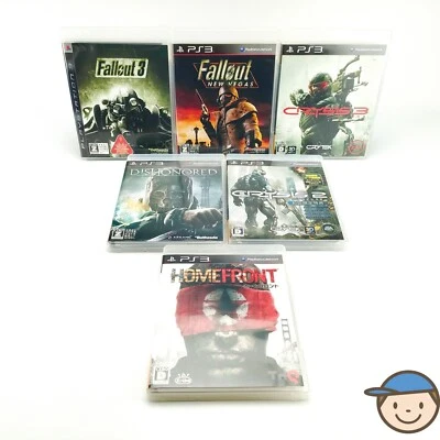 PlayStation 3 Crysis 2 3 Fallout New Vegas 3 HomeFront Dishonored Set PS3 Japan - Image 1 of 4