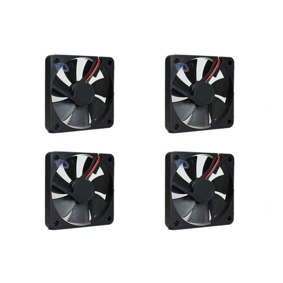 4 Lüfter Axial 5V DC 60x60x10mm Kugellager 4200U/min - Bild 1 von 1