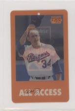 1995 Pinnacle Sportflix All-Star Fanfest Passes All Access Nolan Ryan HOF