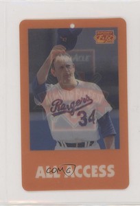1995 Pinnacle Sportflix All-Star Fanfest Passes All Access Nolan Ryan HOF
