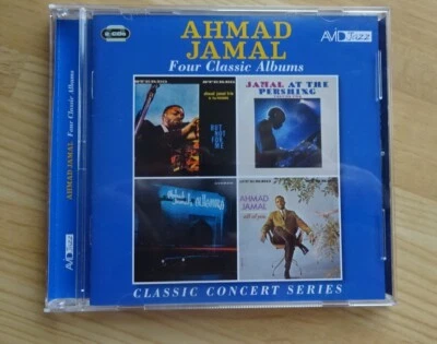 AHMAD JAMAL-FOUR CLASSIC ALBUMS-CLASSIC CONCERT SERIES-2 CDS-36 TRACKS-V/G+ - Image 1 of 2