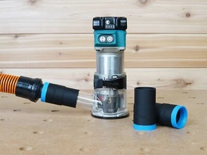 Adaptador de manguera de aspiradora de tienda de 1 1/4" para router Makita - Imagen 1 de 4