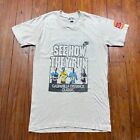 Vintage Nike Gasparilla Distance Classic Shirt Adult Small Ivory 1981 80s