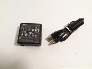 Nikon EH-69P AC Adapter Charger w/ USB Cable P300 P530 S6300 S9300 - Picture 1 of 5