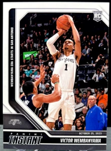 2023 VICTOR WEMBANYAMA Panini Instant #5 San Antonio Rookie RC First NBA Bucket - Picture 1 of 2