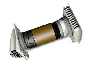 Wärmetauscher Doppelstromventilator mit Fernbedienung Marley MEnV180 - Bild 1 von 10