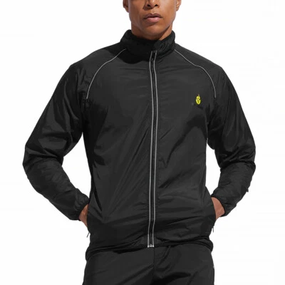 Men Women Cycling Jacket Windproof Waterproof MTB Bike Rain Coat Hi Viz Clothing - Image 1 of 4