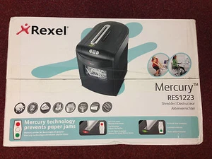 NEW MERCURY REXEL RES1223 RIBBON CUT OFFICE SHREDDER - FREE 24HR COURIER - Picture 1 of 1