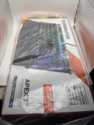SteelSeries Apex 7 TKL Wired Mechanical Keyboard -Blue Switches NEW! - Image 1 of 2