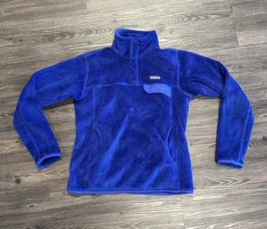 Patagonia Polartec Snap-T Fleece Sweater Re-Tool Jacke Damen M blau Pullover - Bild 1 von 7