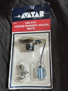 AVATAR Tune Up Kit C-100 Barracuda Duster Valiant Chrysler 6 & 8 CYL 62-72 NOS - Picture 1 of 4