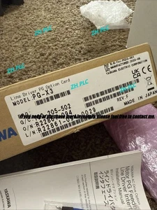 1PCS PG-X3 1PCS Brand New Yaskawa PG-X3 Frequency Converter Fast delivery - Picture 1 of 4
