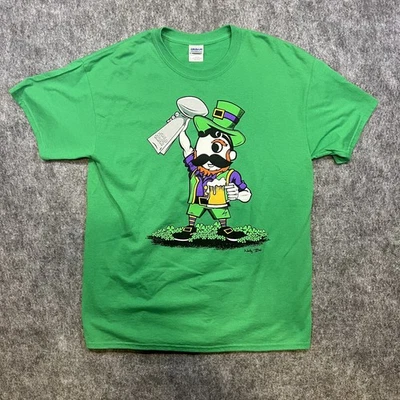 Camisa masculina Natty Boh L Baltimore Ravens Super Bowl XLVII National Bohemian Beer - Imagem 1 de 4