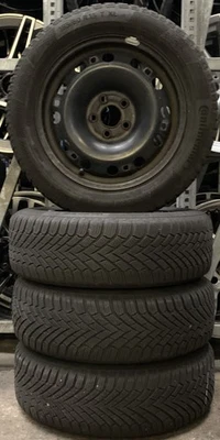 4x Original VW Winterräder 185/60 R15 88T - für VW Polo 6R 6C 1904 - Bild 1 von 3