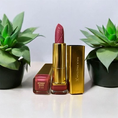 Max Factor Colour Elixir Lipstick Lippenstift 711 Midnight Mauve -NEU & OVP - Bild 1 von 2