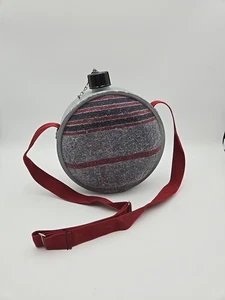 Cantimplora de lana y metal galvanizado Mirro de 4 cuartos de galón vintage - Imagen 1 de 10