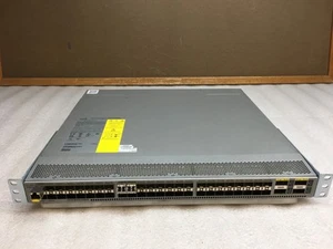 Cisco Nexus N2K-C2248PQ-10GE Nexus 2000 Fabric Extender w/ Rack Ears - Picture 1 of 8