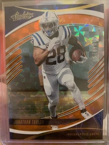 2025 Absolute Football Jonathon Taylor #81 /825 orange - Bild 1 von 2