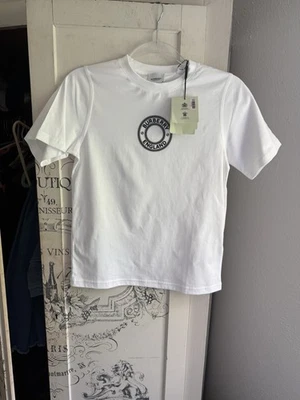 Camisa Burberry auténtica con logotipo de niña garantizada nueva con etiquetas Foto 1 de 4