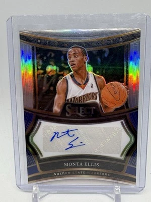 2024 Panini Select Monta Ellis Signatures Silver /125 (E572) - Image 1 of 3