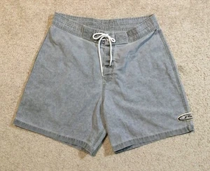 Vintage Rusty Workwear Canvas Shorts USA Herren grau Surf Y2K - Bild 1 von 17