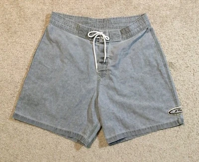 Pantalones Cortos De Colección Oxidados Ropa de Trabajo Lona EE. UU. Para Hombres Gris Surf Y2K Foto 1 de 4