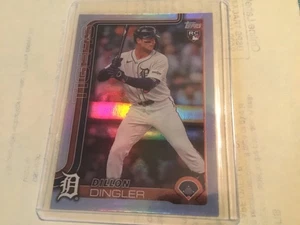 2025 Topps Series I Dillon Dingler Rainbow Rookie Card Nice Card - Bild 1 von 2