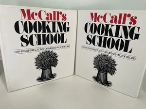 McCall's Cooking School - 2 Binder Set - Cookbook + Cookery Insert Books - Picture 1 of 16