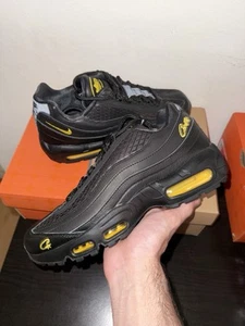 Nike X Corteiz CRTZ Air Max 95 Honey Black | UK 6.5 | EU 40.5 | Pronta Spedizione✅ - Foto 1 di 5