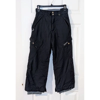 Ripzone Youth Core Snow Pants Size M Black 5000mm Waterproof Ski Snowboard - Image 1 of 4