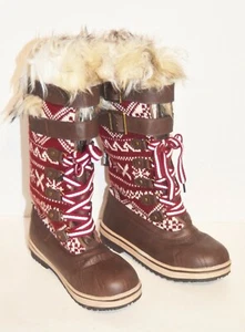 Botas de invierno Mukluks Thinsulate piel sintética para mujer 7 - Imagen 1 de 12