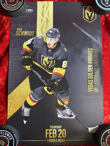 Vegas Golden Knights Nate Schmidt #88 Vs Tampa Bay Lightning 2/20/20 Poster Cover