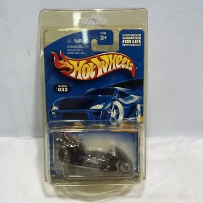 Hot Wheels 2001 First Editions 21/36, Fright Bike 2001-033, Purple ~ NEW SEALED - Image 1 of 4