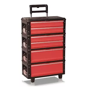 Werkzeugtrolley Trolley Werkzeugtrolley bestehend aus 4 Kisten Module einzeln - Bild 1 von 6