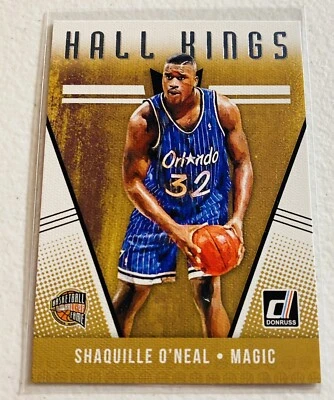 2018-19 DONRUSS HALL KINGS HOF SHAQUILLE O'NEAL ORLANDO MAGIC #30 - Image 1 of 2