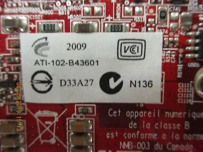 ATI- 102G018700 - Radeon HD 2400 PRO 256 MB DDR2 PCIE Video Card - Image 1 of 4