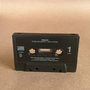 WINGER - Down Incognito / Like A Ritual -  CASSETTE Single ATLANTIC 1993 - Picture 1 of 3