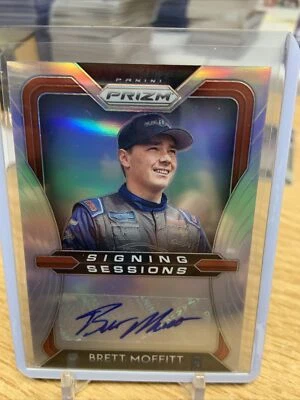 2020 Prizm Racing Signing Sessions Auto Silver Prizm #SS-BM Brett Moffitt - Image 1 of 2