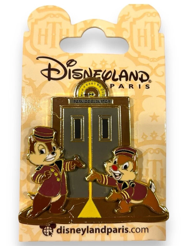 Prendedor Disney Chip N Dale The Twilight Zone Torre del Terror Disneyland París Foto 1 de 1