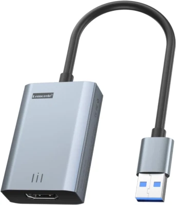 USB Zu HDMI Adapter Für Macbook Air/Pro/Mini, Lemorele 1080P@60Hz USB Auf HDMI K - Bild 1 von 4