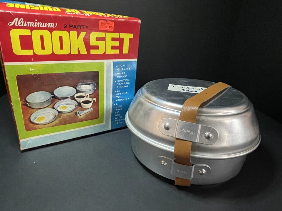 Vintage Contender Camping Cook set For Two Made In Korea - Image 1 of 4