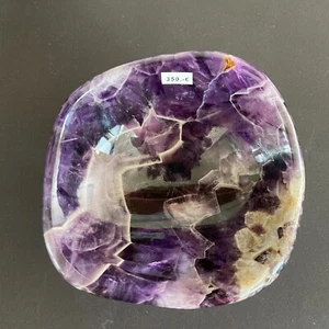 Cuenco de amatista hecho a mano de Idar Oberstein cuenco de amatista único cuenco de ágata - Imagen 1 de 10