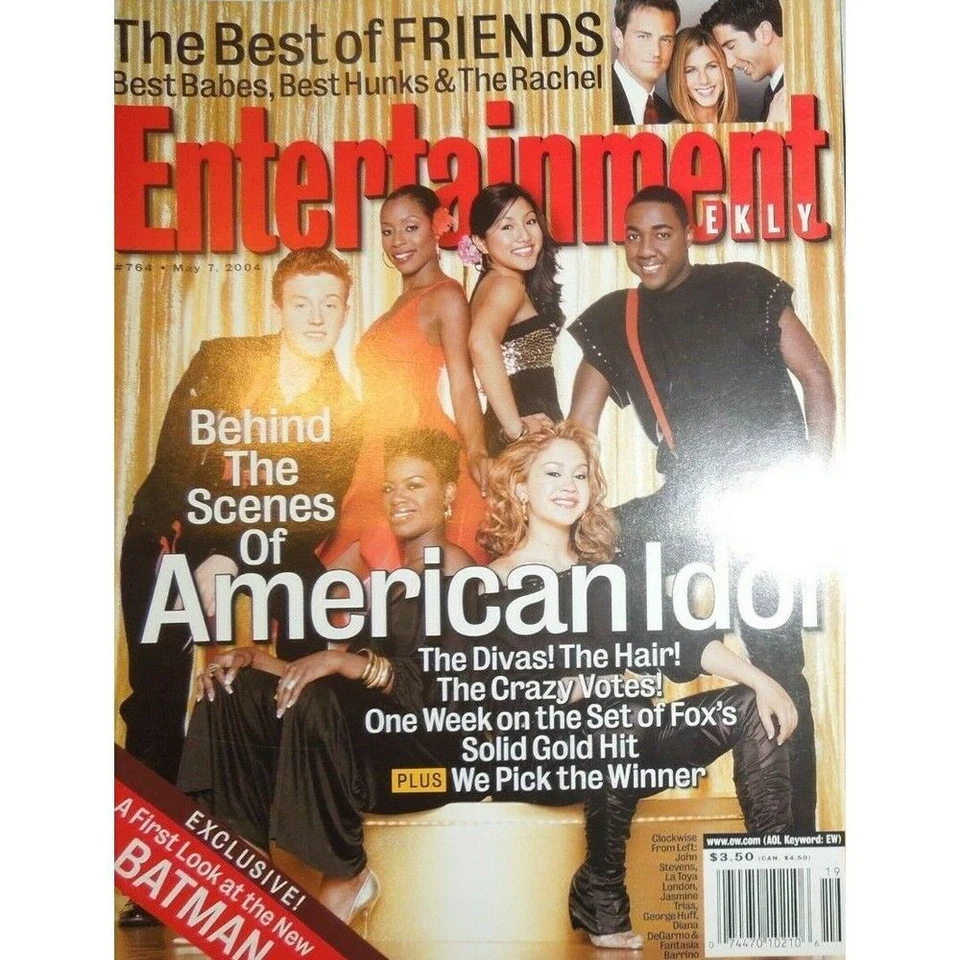FANTASIA BARRINO entertainment weekly FRIENDS diana DEGARMO no label - Image 1 of 1