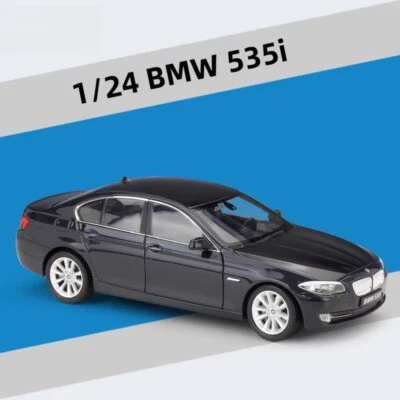 1:24 Scale BMW 535i Metal Black Car Model Toys Ornament GIFT IDEA - Image 1 of 4