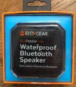 ECOXGEAR EcoPebble Lite Waterproof Bluetooth Speaker - Black - Picture 1 of 6