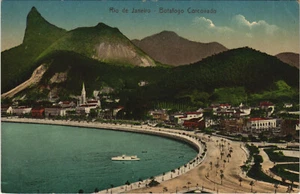 PC BRAZIL, RIO DE JANEIRO, BOTAFOGO CORCOVADO, VINTAGE POSTCARD (B36174) - Imagen 1 de 2