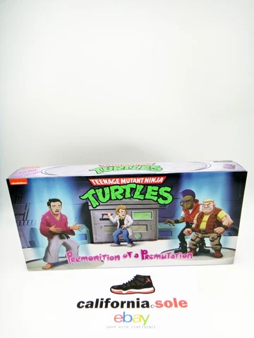 🐢 NECA TMNT Teenage Mutant Ninja Premonition of a Premutation 4-Pack SDCC 2022 Cover